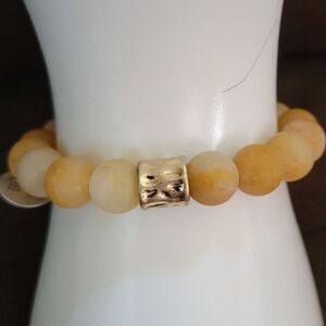 Stone Bead Bracelet